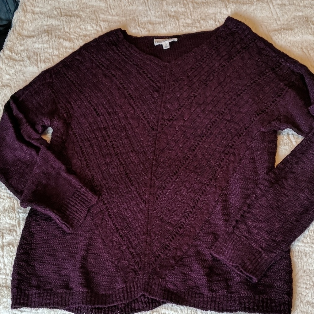 Deep Purple Sweater